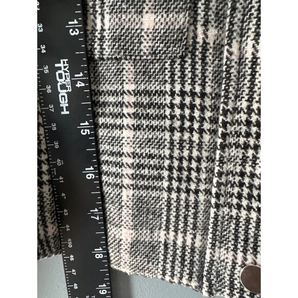 Stooch Women’s Medium Plaid Cropped Jacket Y2K Retro Preppy Style NWT - Picture 5 of 10